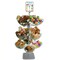 Azar Displays Quad Arm Bowl Tower 14" Diameter Plastic Bowls (12 Bowls) 750344 - alternate 2